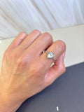 Silver 925 Heart Promise Ring |Sterling Silver rings | Anillo de plata 925 | Anillo promesa con zirconia - Wear with style
