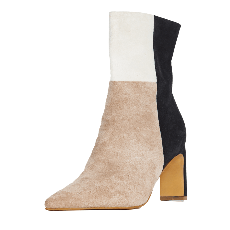Simone Booties Nude - Wear with style