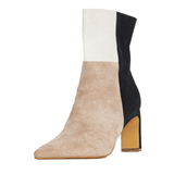 Simone Booties Nude - Wear with style
