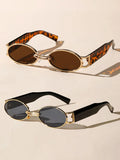 Small Cute Fashion Oval Frame Sunglasses - Wear with style