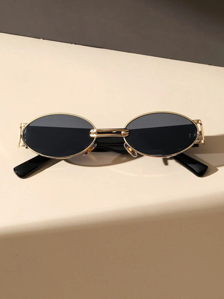 Small Cute Fashion Oval Frame Sunglasses - Wear with style