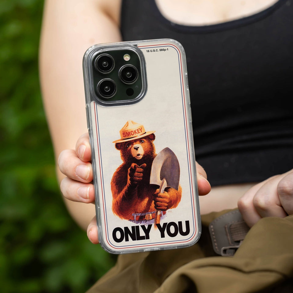Smokey Bear Classic HD Apple iPhone 13 Series Mag - Safe Phone Case - Wear with style