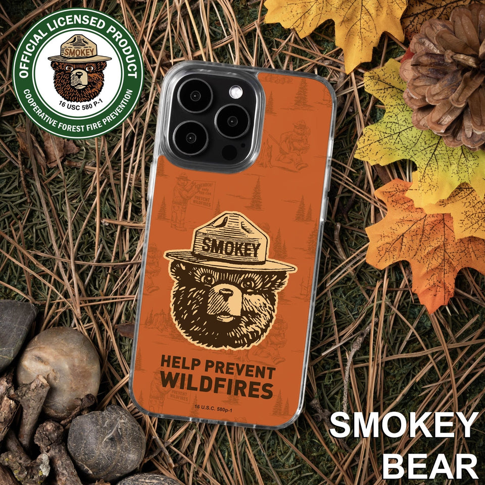 Smokey Bear Classic HD Apple iPhone 14 Series Mag - Safe Phone Case - Wear with style