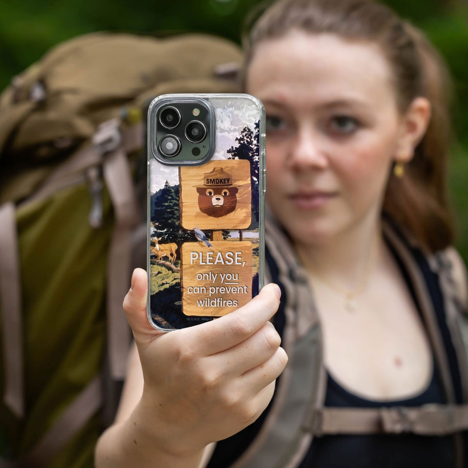Smokey Bear Classic HD Apple iPhone 14 Series Mag - Safe Phone Case - Wear with style