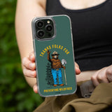 Smokey Bear Classic HD Apple iPhone 15 Series Mag - Safe Phone Case - Wear with style