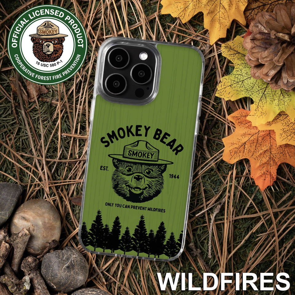 Smokey Bear Classic HD Apple iPhone 15 Series Mag - Safe Phone Case - Wear with style