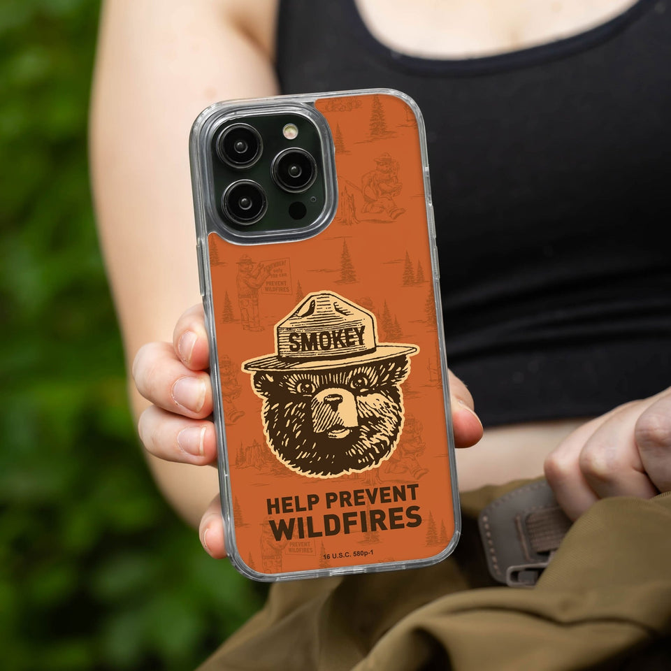 Smokey Bear Classic HD Apple iPhone 15 Series Mag - Safe Phone Case - Wear with style
