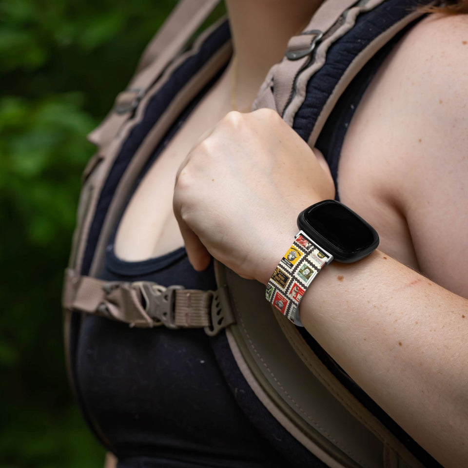Smokey Bear Classic HD Fitbit Versa 3 & Sense Watch Band - Wear with style