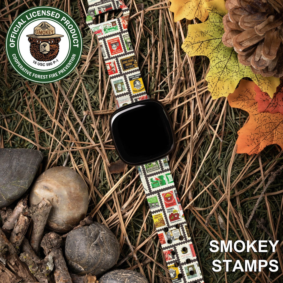 Smokey Bear Classic HD Fitbit Versa 3 & Sense Watch Band - Wear with style