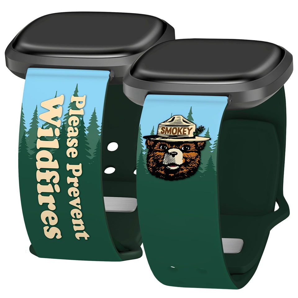 Smokey Bear Classic HD Fitbit Versa 3 & Sense Watch Band - Wear with style