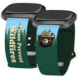 Smokey Bear Classic HD Fitbit Versa 3 & Sense Watch Band - Wear with style