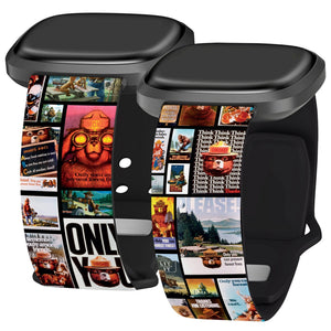 Smokey Bear Classic HD Fitbit Versa 3 & Sense Watch Band - Wear with style