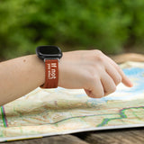 Smokey Bear Classic HD Fitbit Versa 3 & Sense Watch Band - Wear with style