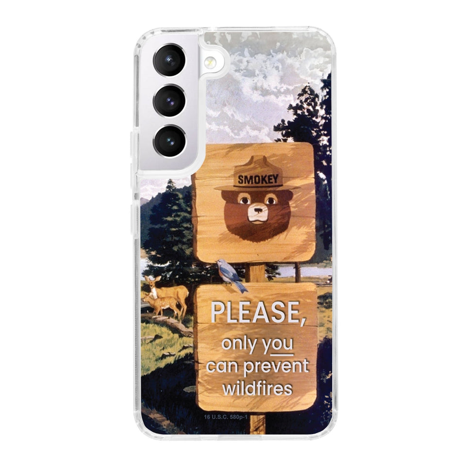 Smokey Bear Classic HD Samsung Galaxy S22 Phone Case - Wear with style
