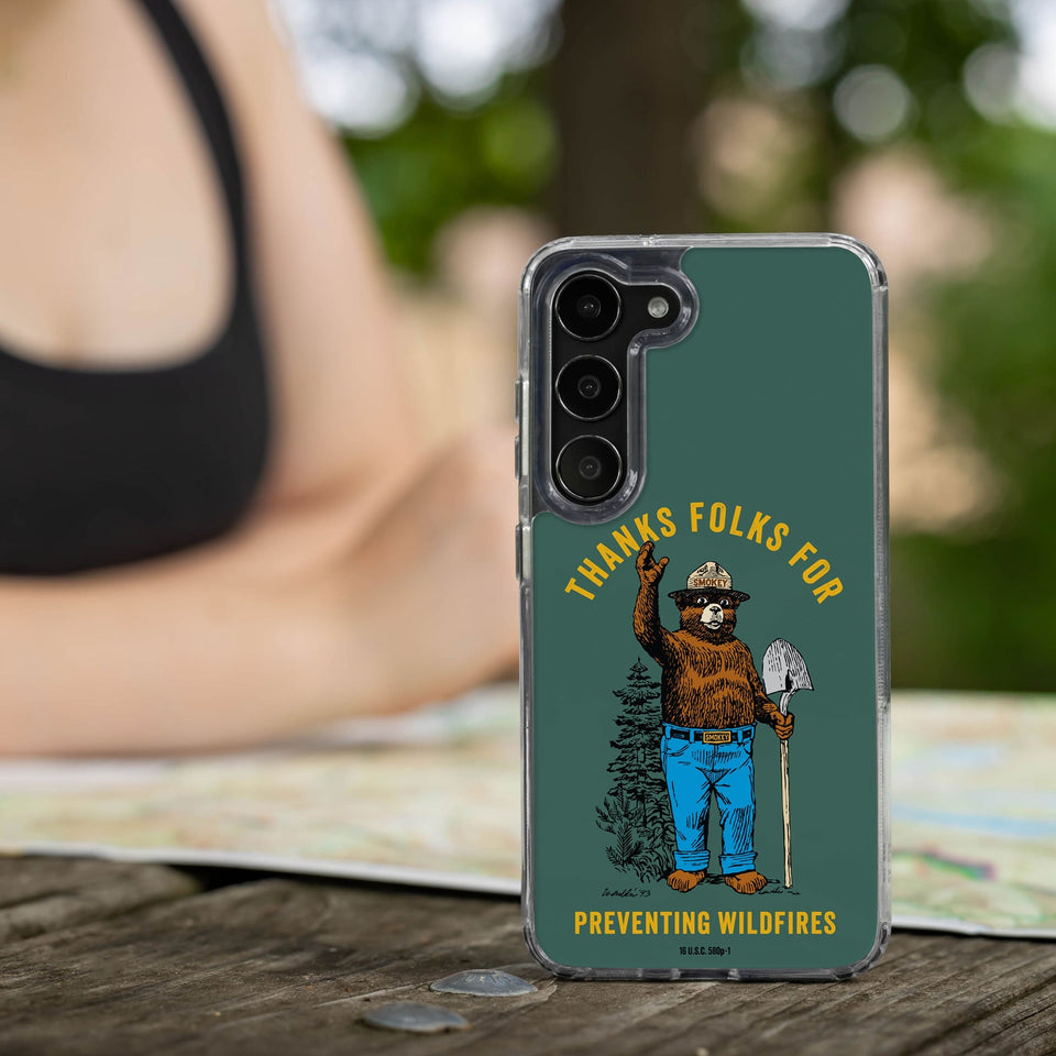 Smokey Bear Classic HD Samsung Galaxy S22 Phone Case - Wear with style