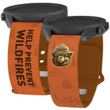 Smokey Bear Classic HD Watchband for Samsung, Garmin, Fossil, and More - Wear with style