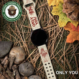 Smokey Bear Classic HD Watchband for Samsung, Garmin, Fossil, and More - Wear with style