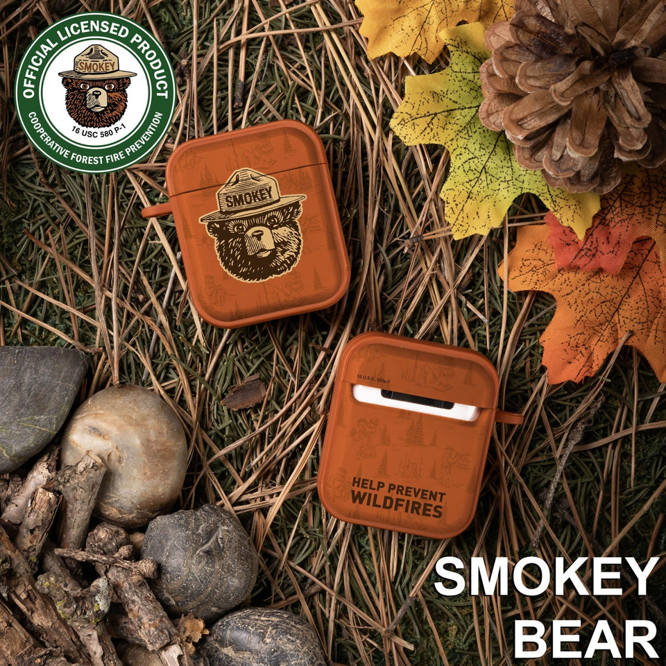Smokey Bear Classic HDX Apple AirPods Gen 1 & 2 Case Cover - Wear with style