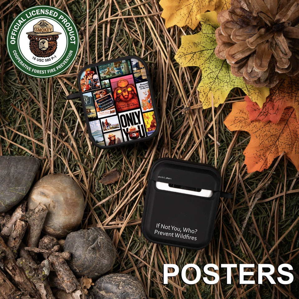 Smokey Bear Classic HDX Apple AirPods Gen 1 & 2 Case Cover - Wear with style
