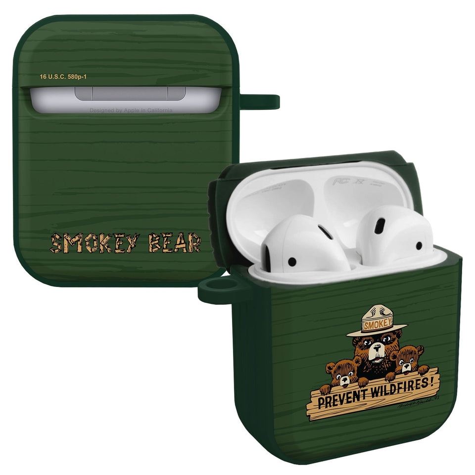 Smokey Bear Classic HDX Apple AirPods Gen 1 & 2 Case Cover - Wear with style