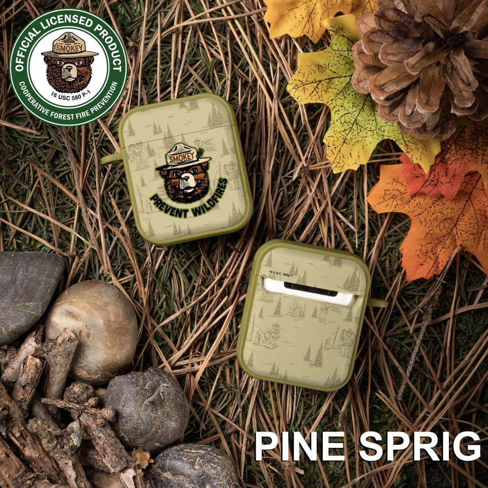 Smokey Bear Classic HDX Apple AirPods Gen 1 & 2 Case Cover - Wear with style