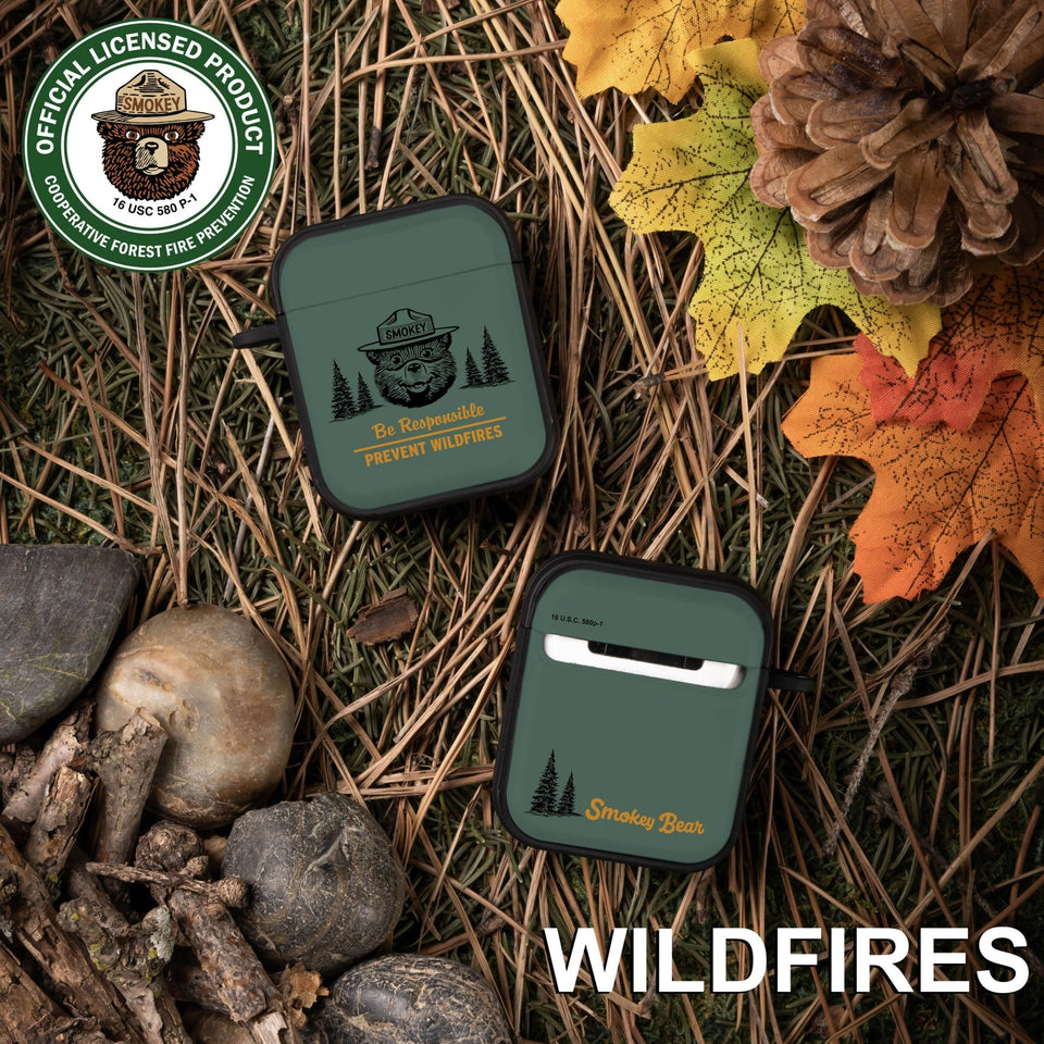 Smokey Bear Classic HDX Apple AirPods Gen 1 & 2 Case Cover - Wear with style