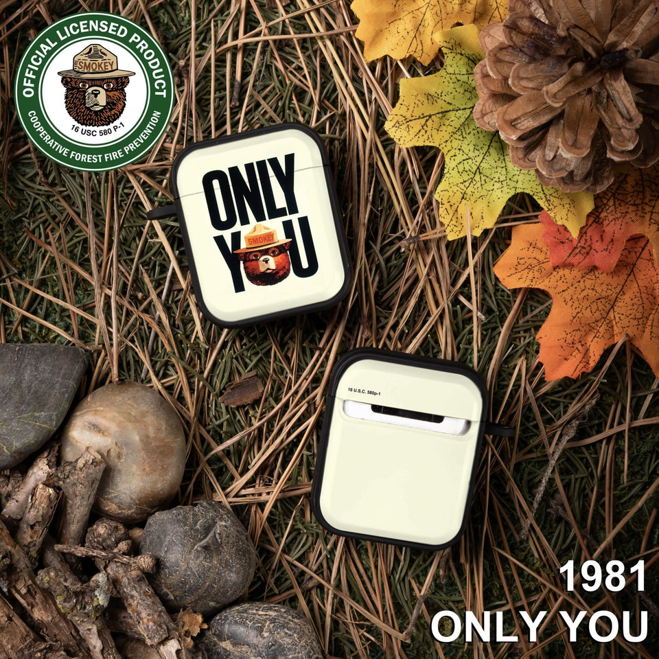 Smokey Bear Classic HDX Apple AirPods Gen 1 & 2 Case Cover - Wear with style