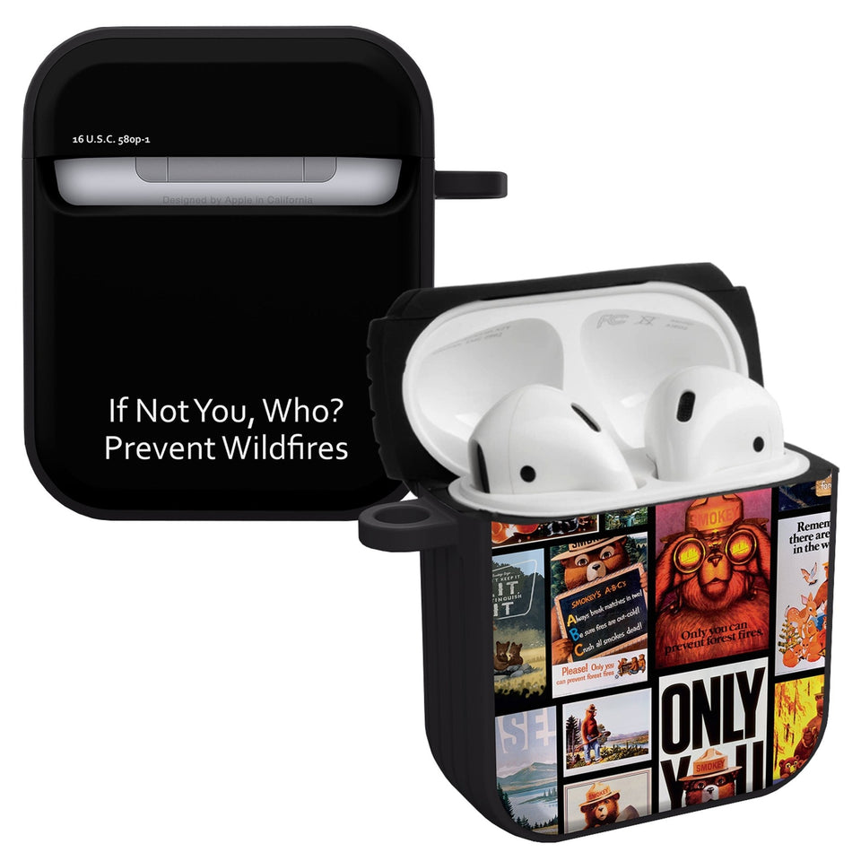 Smokey Bear Classic HDX Apple AirPods Gen 1 & 2 Case Cover - Wear with style