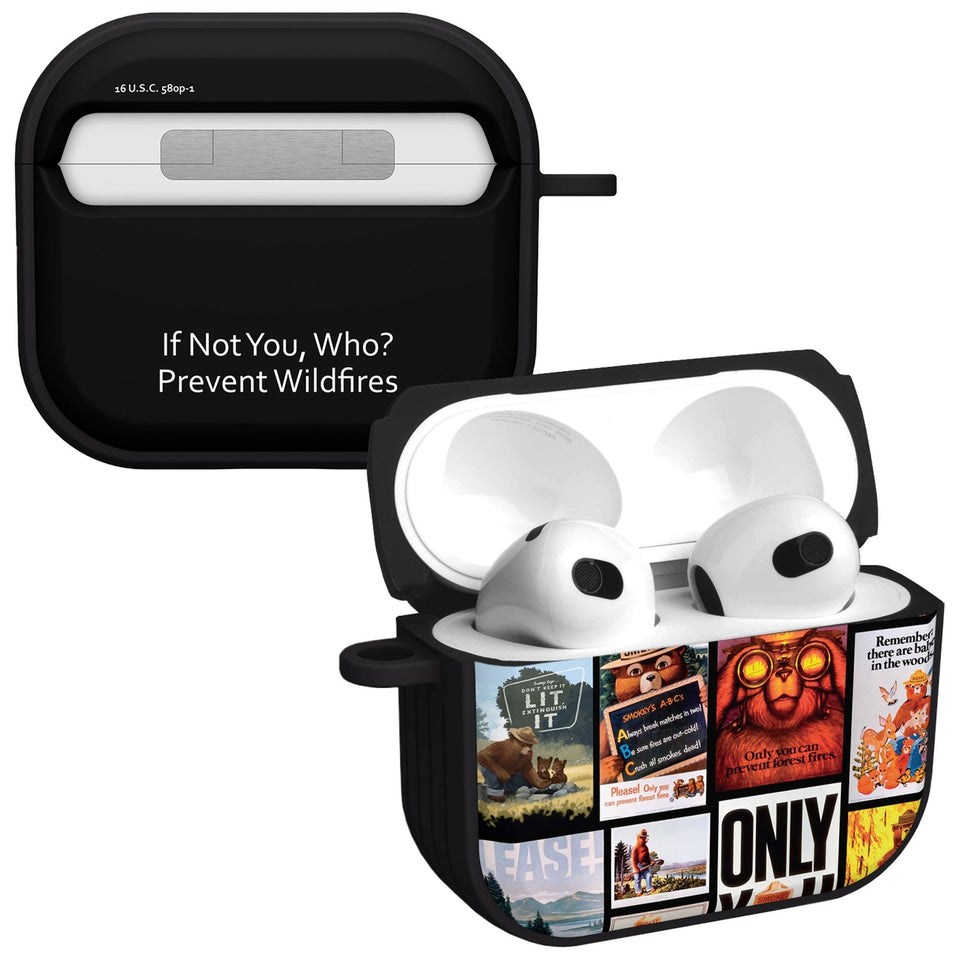 Smokey Bear Classic HDX Apple AirPods Gen 3 Case Cover - Wear with style