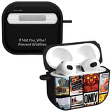 Smokey Bear Classic HDX Apple AirPods Gen 3 Case Cover - Wear with style