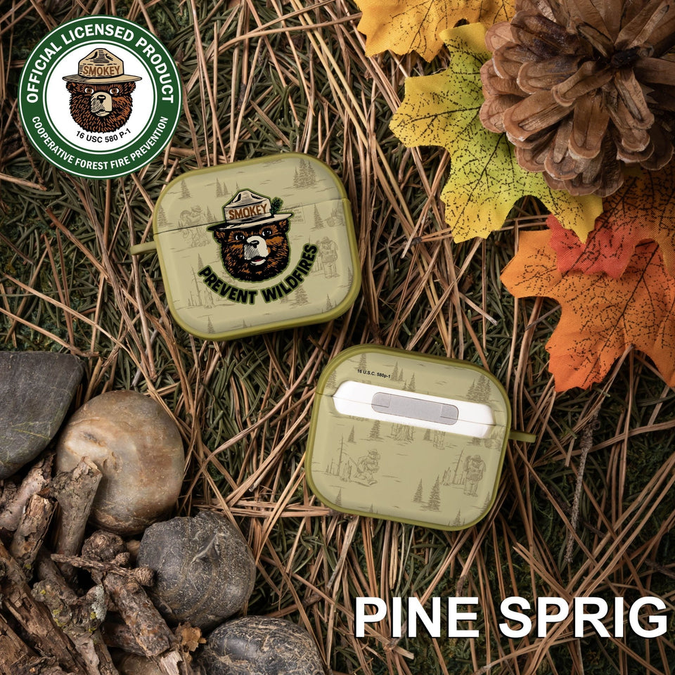 Smokey Bear Classic HDX Apple AirPods Gen 3 Case Cover - Wear with style