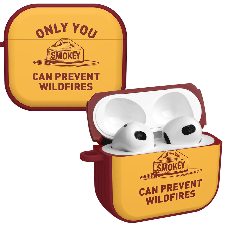 Smokey Bear Classic HDX Apple AirPods Gen 3 Case Cover - Wear with style