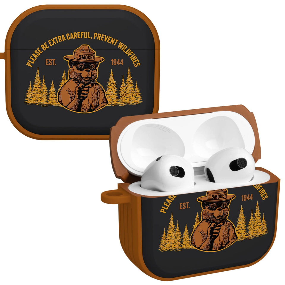Smokey Bear Classic HDX Apple AirPods Gen 3 Case Cover - Wear with style