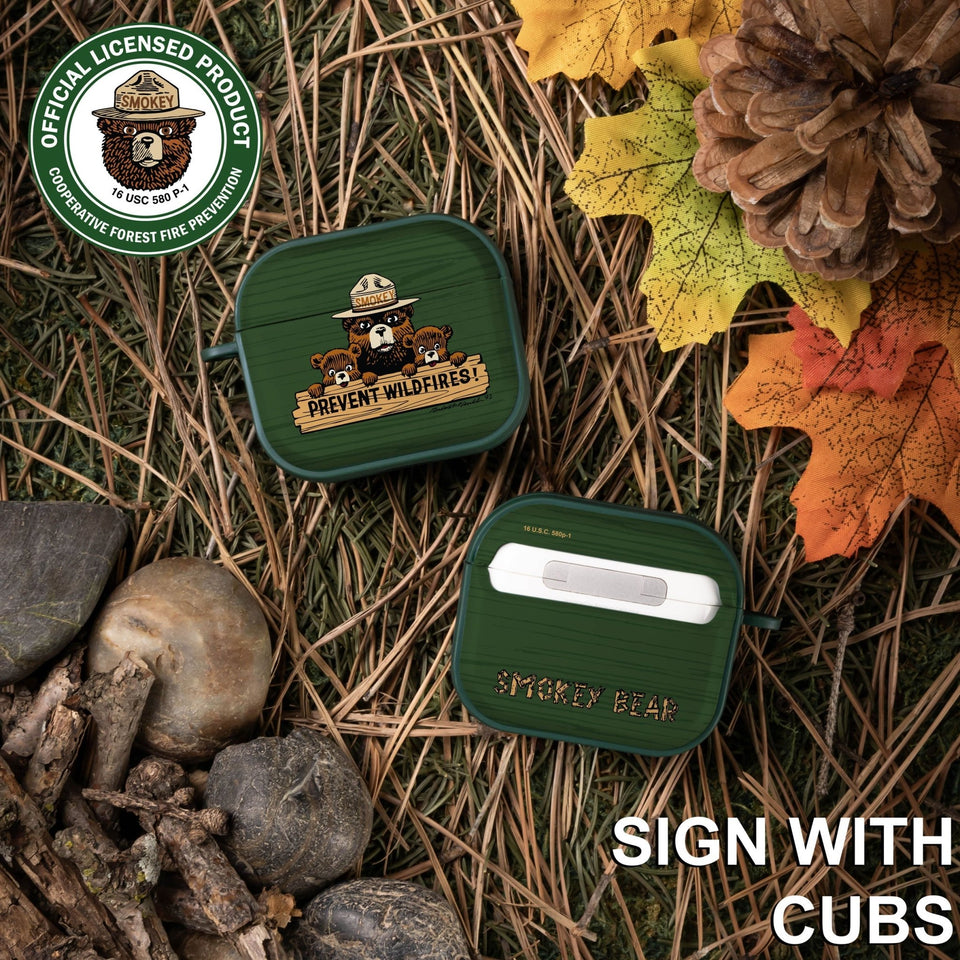 Smokey Bear Classic HDX Apple AirPods Gen 3 Case Cover - Wear with style