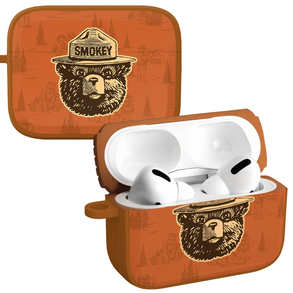 Smokey Bear Classic HDX Apple AirPods Pro 1 & 2 Case Cover - Wear with style