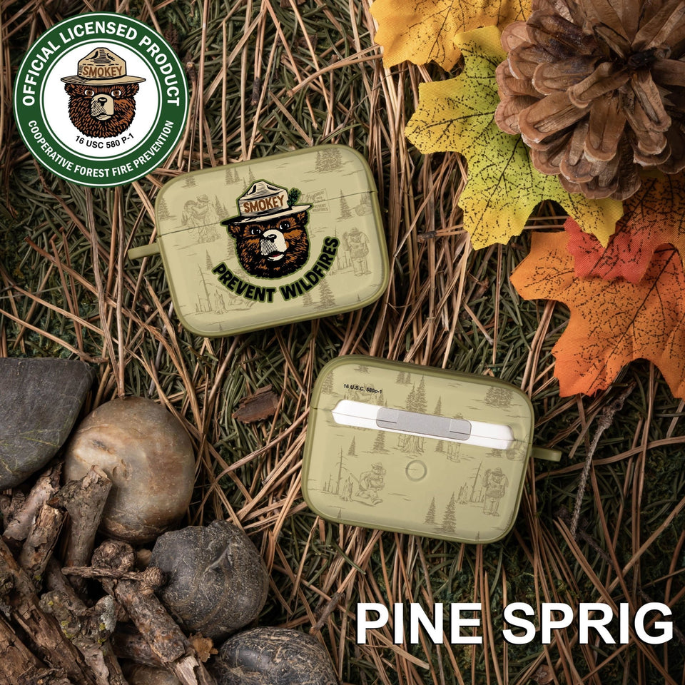 Smokey Bear Classic HDX Apple AirPods Pro 1 & 2 Case Cover - Wear with style