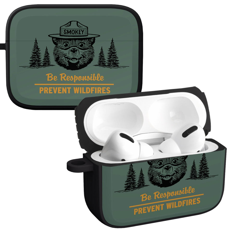 Smokey Bear Classic HDX Apple AirPods Pro 1 & 2 Case Cover - Wear with style