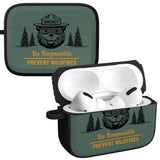 Smokey Bear Classic HDX Apple AirPods Pro 1 & 2 Case Cover - Wear with style