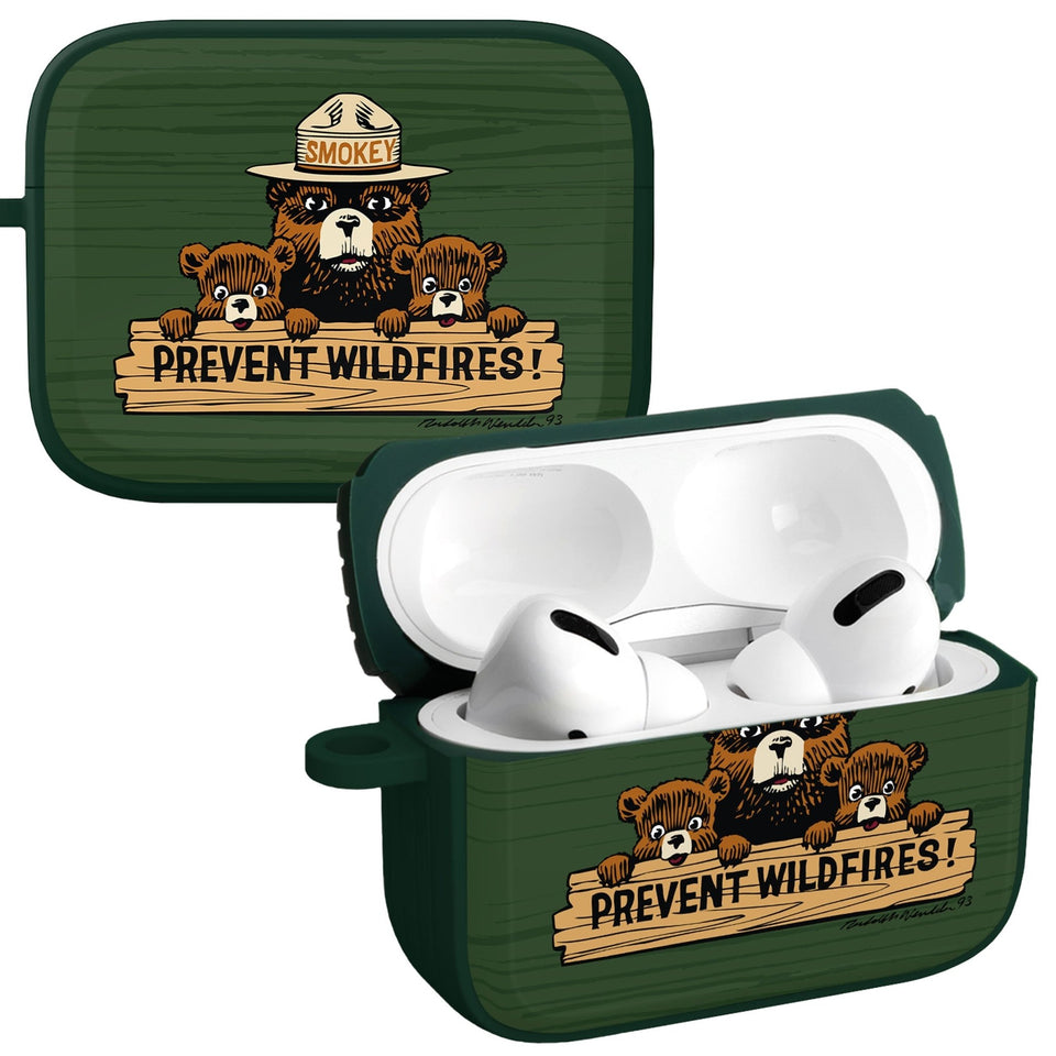 Smokey Bear Classic HDX Apple AirPods Pro 1 & 2 Case Cover - Wear with style