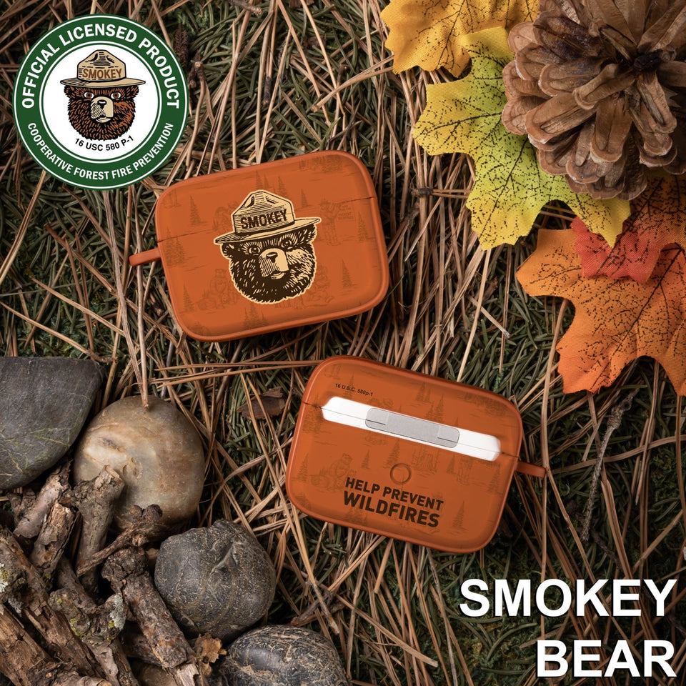 Smokey Bear Classic HDX Apple AirPods Pro 1 & 2 Case Cover - Wear with style
