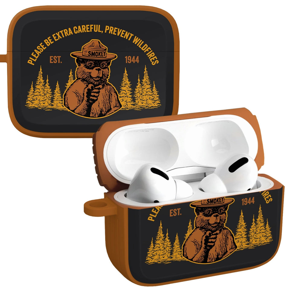 Smokey Bear Classic HDX Apple AirPods Pro 1 & 2 Case Cover - Wear with style