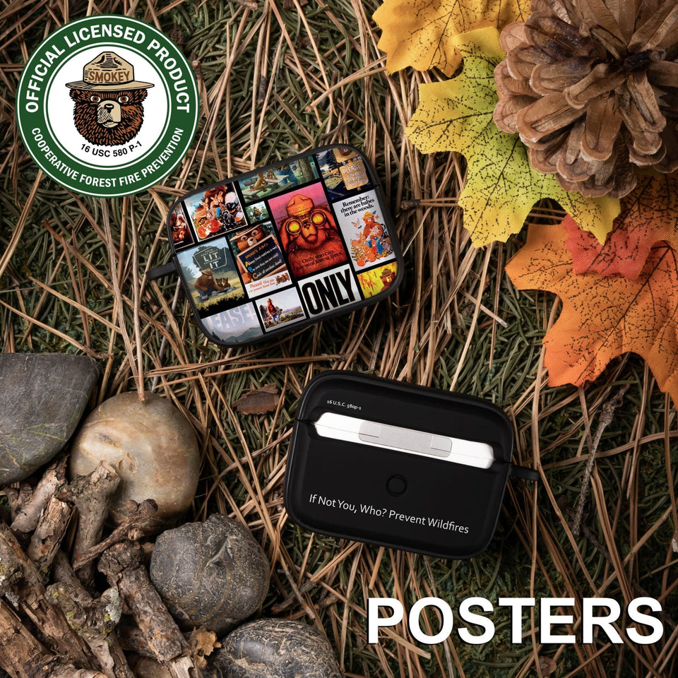 Smokey Bear Classic HDX Apple AirPods Pro 1 & 2 Case Cover - Wear with style