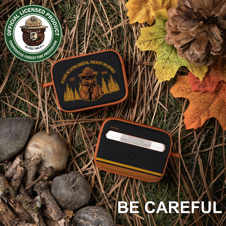 Smokey Bear Classic HDX Apple AirPods Pro 1 & 2 Case Cover - Wear with style