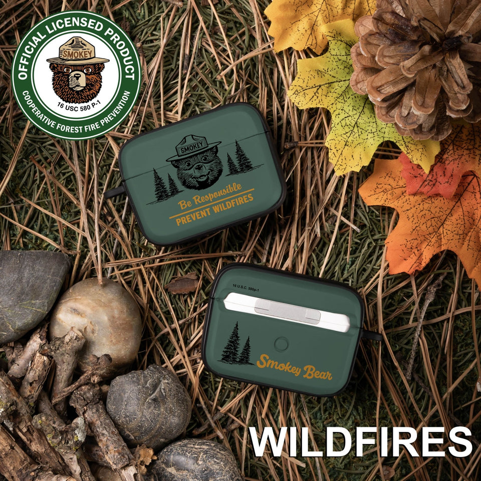 Smokey Bear Classic HDX Apple AirPods Pro 1 & 2 Case Cover - Wear with style
