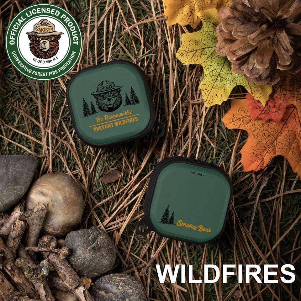 Smokey Bear Classic HDX Samsung Galaxy Buds Pro & Buds Live Case Cover - Wear with style