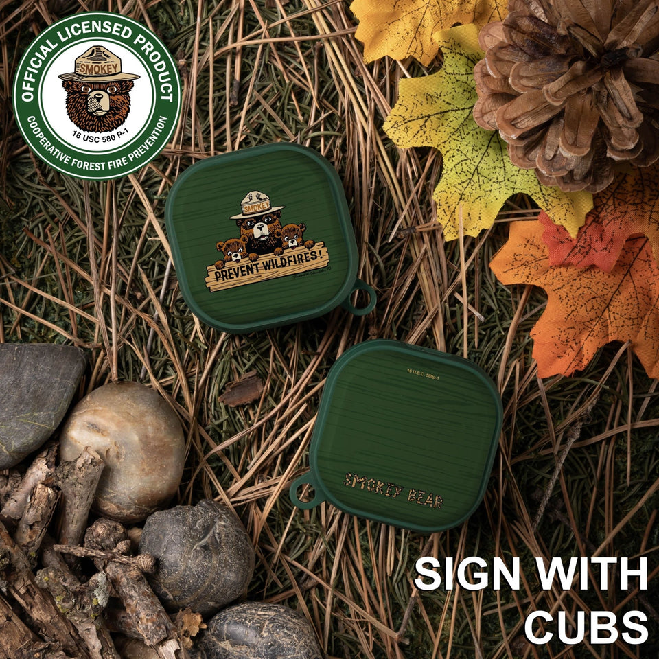 Smokey Bear Classic HDX Samsung Galaxy Buds Pro & Buds Live Case Cover - Wear with style