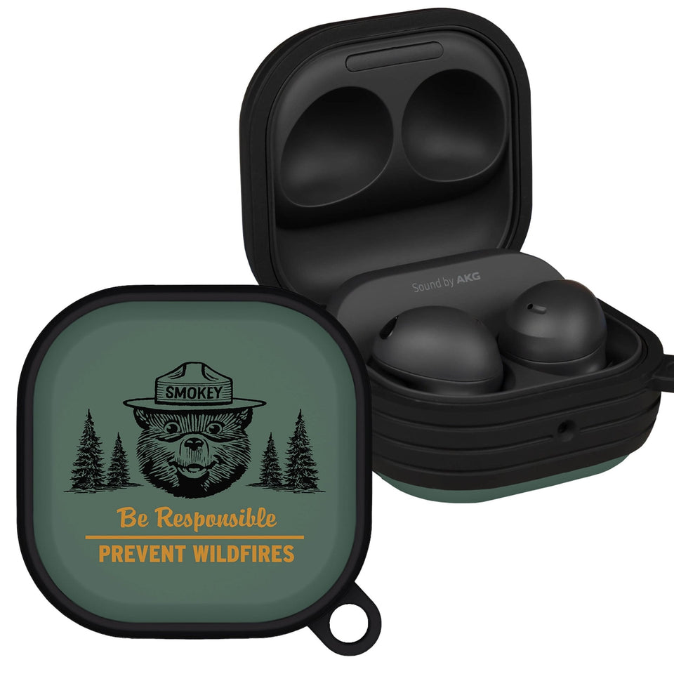 Smokey Bear Classic HDX Samsung Galaxy Buds Pro & Buds Live Case Cover - Wear with style