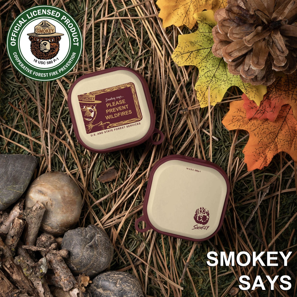 Smokey Bear Classic HDX Samsung Galaxy Buds Pro & Buds Live Case Cover - Wear with style