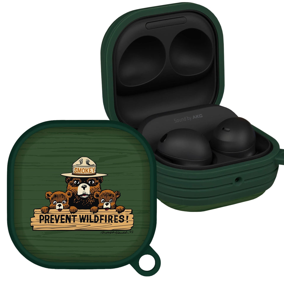 Smokey Bear Classic HDX Samsung Galaxy Buds Pro & Buds Live Case Cover - Wear with style