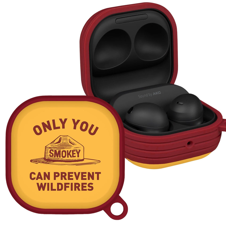Smokey Bear Classic HDX Samsung Galaxy Buds Pro & Buds Live Case Cover - Wear with style